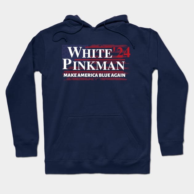 White Pinkman Breaking Bad Presidential ticket 2024 Hoodie by Teessential